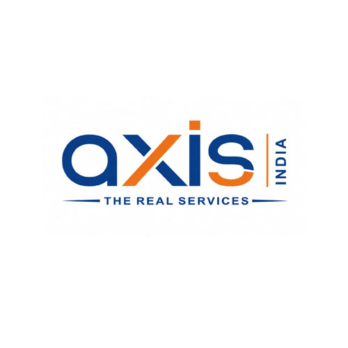 Axis India The Real Services logo